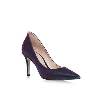 KG Kurt Geiger Blue 'Bella' high heel court shoe